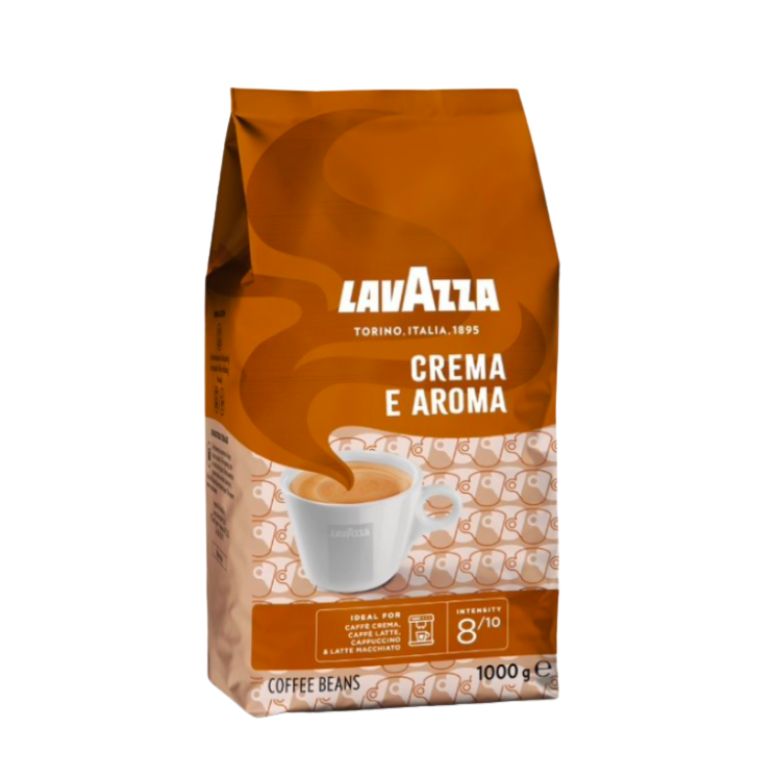 Kawa ziarnista Lavazza crema e Aroma 1 kg palone ziarna Arabica i Robusta